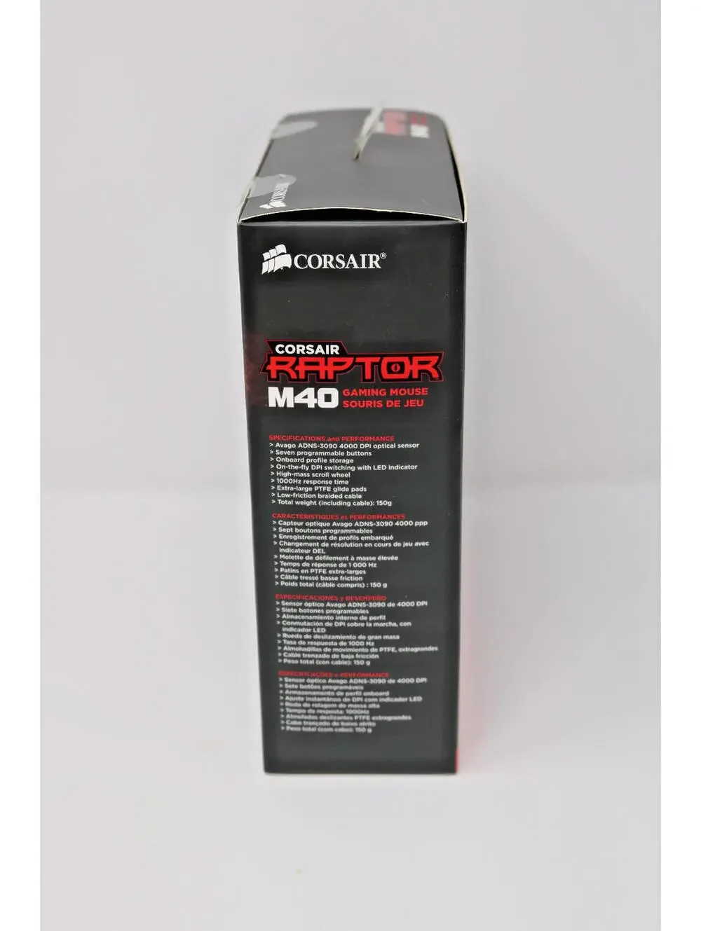 Corsair Raptor M45 gaming mouse Black